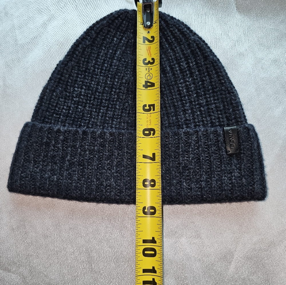 Vince Ribbed Cashmere Beanie - Picture 12 of 12